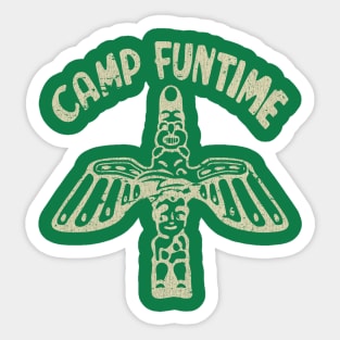 Camp Funtime 1977 Light Sticker